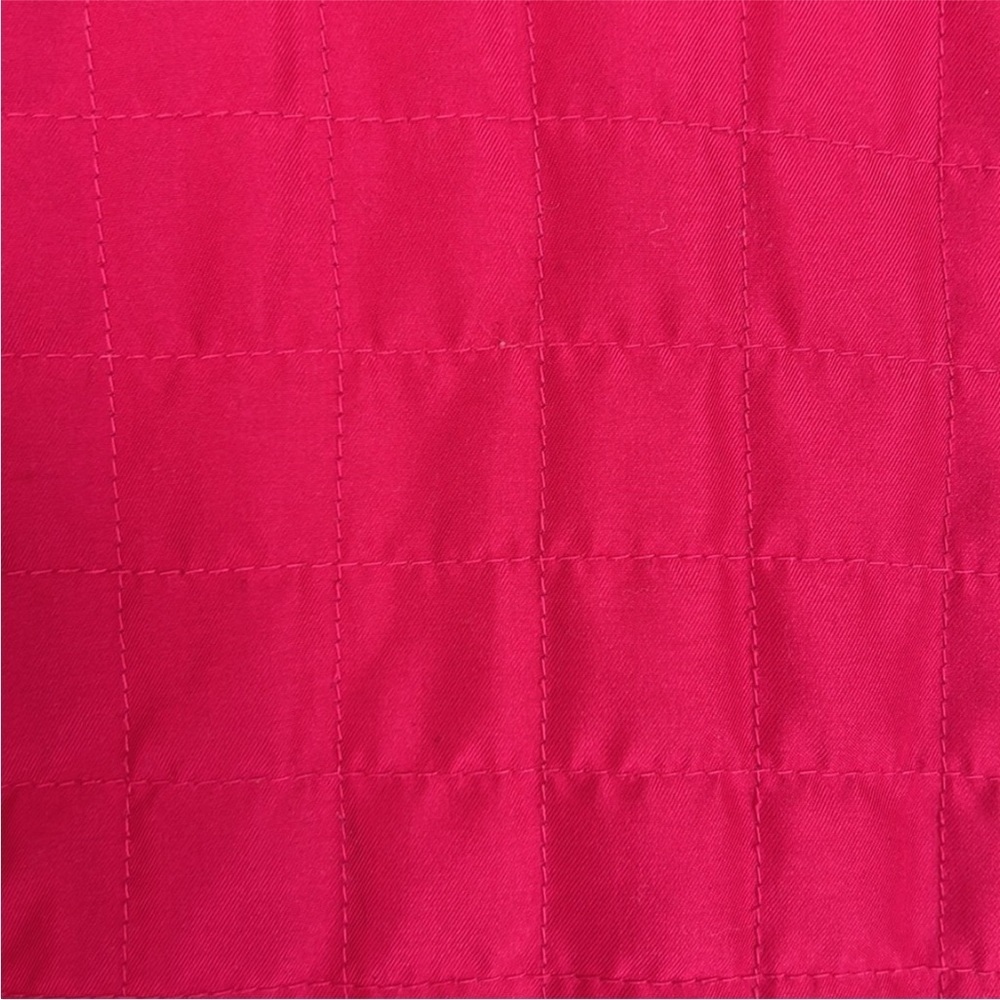 Lilly Pulitzer Vintage White Label Hot Pink Quilted Jacket - Picture 3 of 10